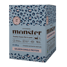 Monster Cat Pouches Adult Lachs 85 g (8er-Pack)