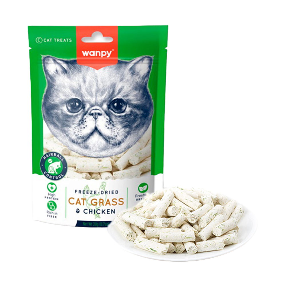 Wanpy Cat Freeze Dried Cat Grass – 20 g