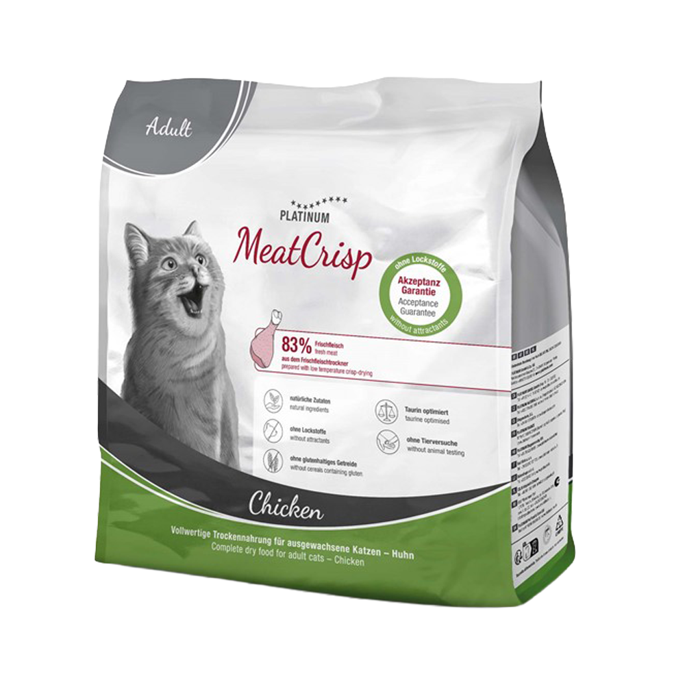Platinum Cat Meatcrisp Adult Huhn – 0,4 kg