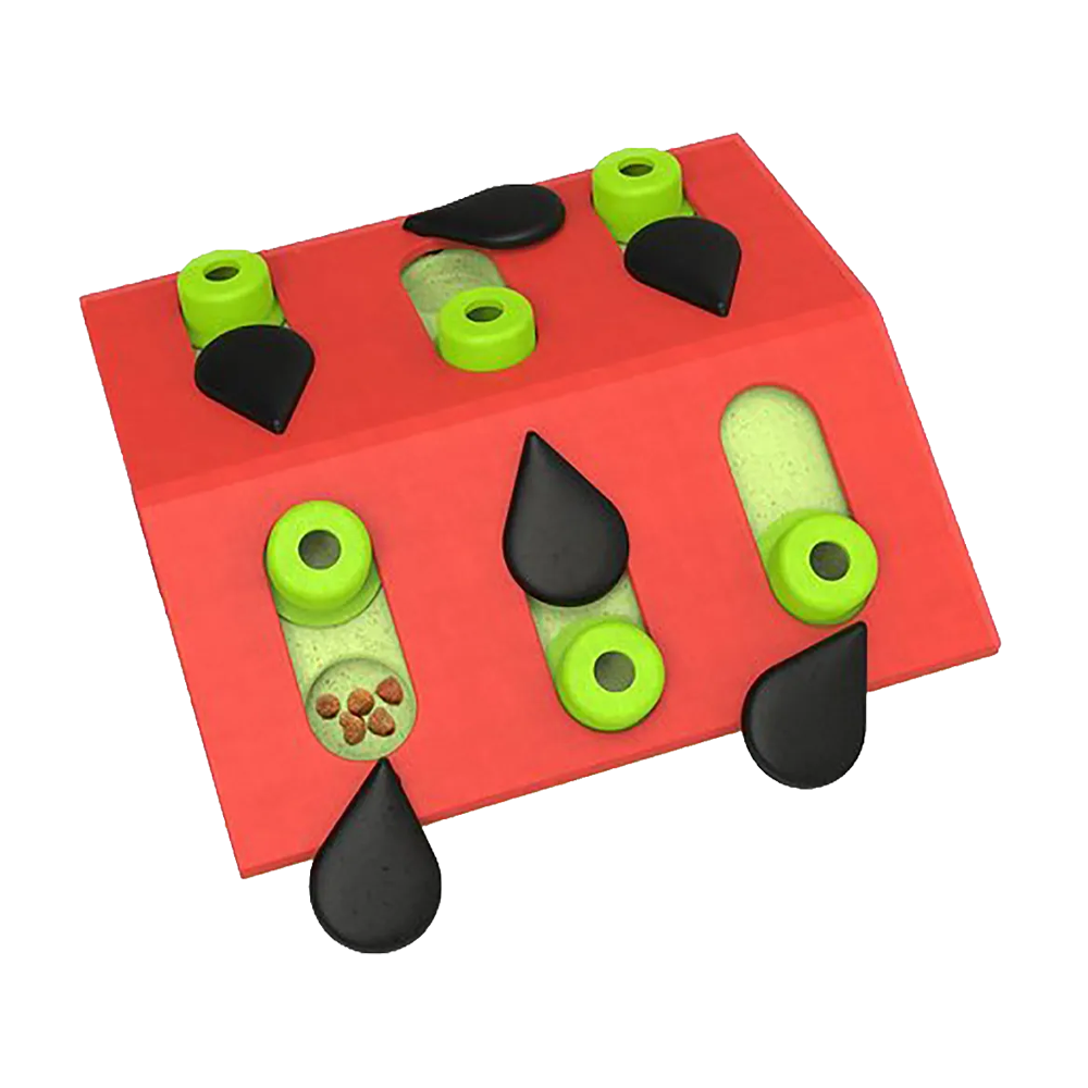 Petstages Cat Puzzle & Play Melon Madness