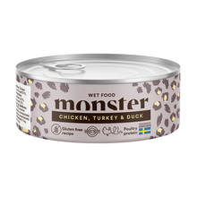 Monster Cat Ad Multi Chick/Turk/Duc Dose 100 g (12/Frp)