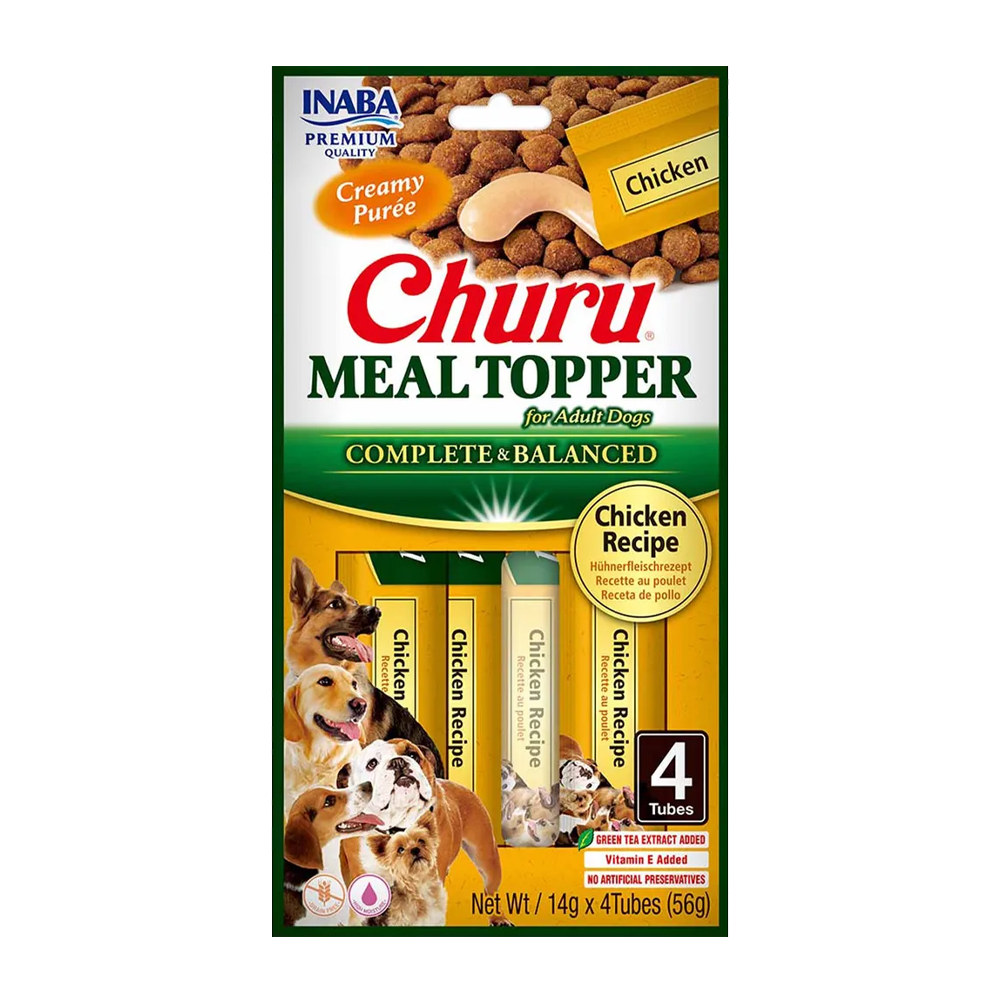Churu Dog Meal Topper Huhn – 4 ST