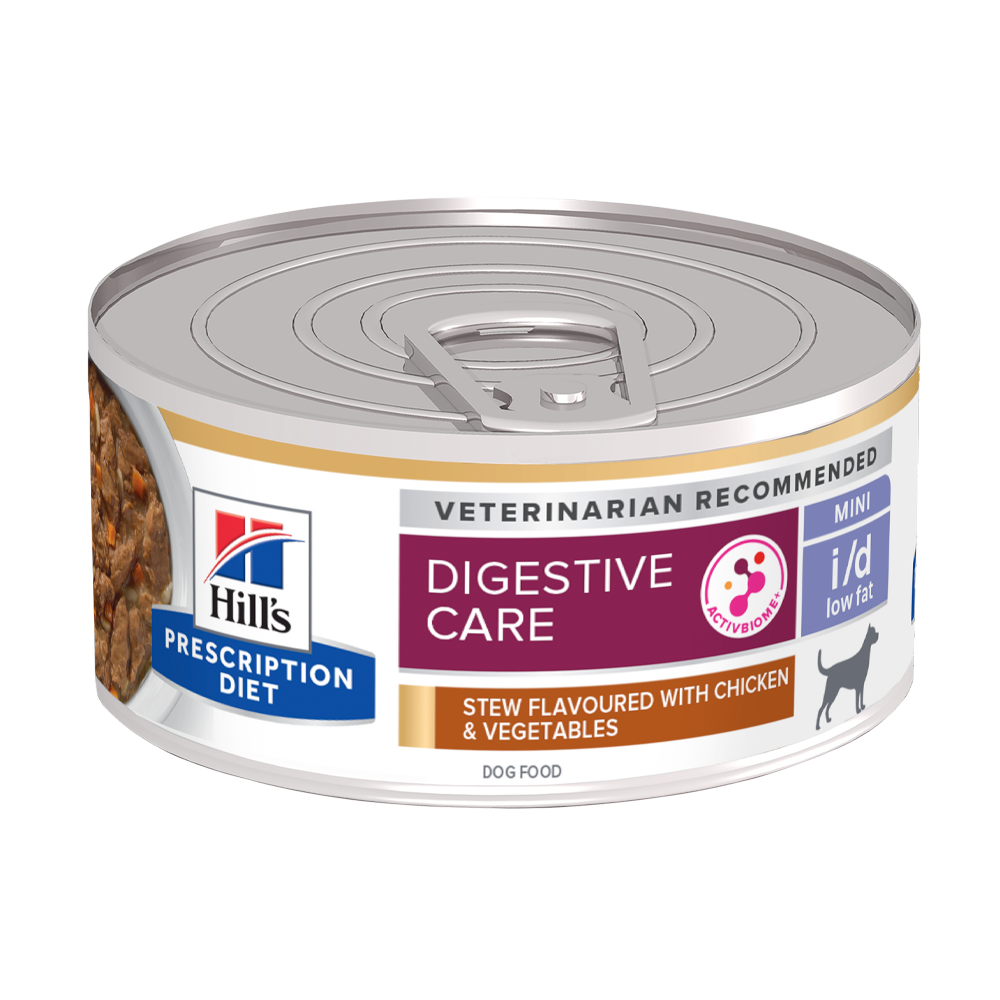 Prescription Diet Canine i/D Low Fat Stew Chicken&vegetables – 354 g