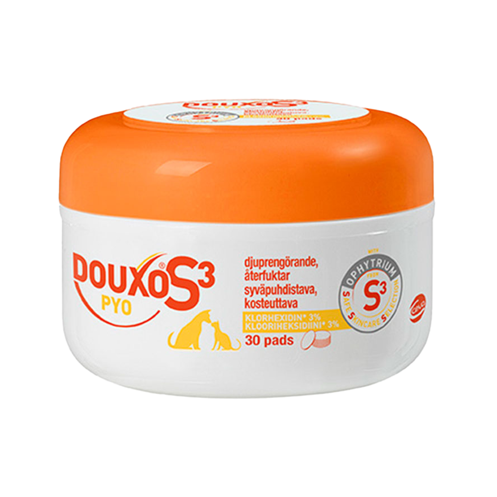 Ceva Douxo S3 Pyo Pads – 30 Stück
