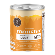 Monster Dog Adult Single Duck Burk – 400 g