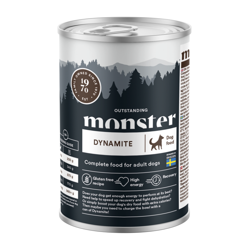 Monster Dog Dynamite Burk – 400 g