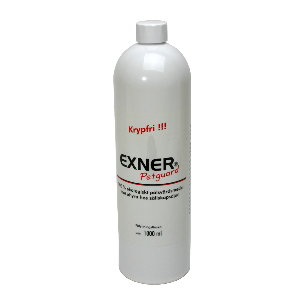 Exner Petguard Krypfri Påfyll.flaska - 1000 ML