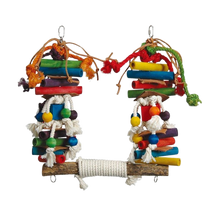 Fågelgunga Trädetaljer & Rep - 42X38X35 CM | Endast 479 kr! - Zoogiganten