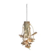 Fågelleksak Bambu & Snöre - 38X11 CM | Endast 209 kr! - Zoogiganten