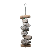 Fågelleksak Rep med Lavastenar | Endast 219 kr! - Zoogiganten