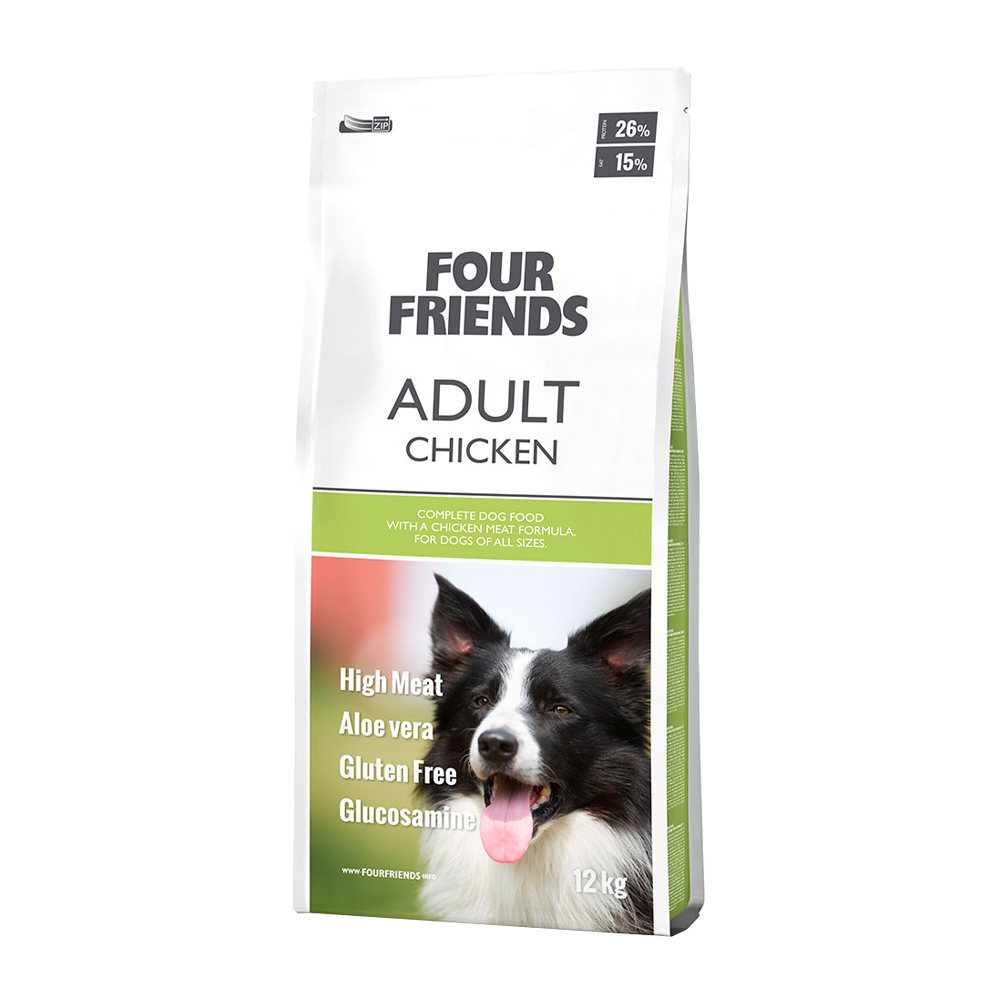 Fourfriends Dog Adult Kyckling | Endast 349 kr! - Zoogiganten
