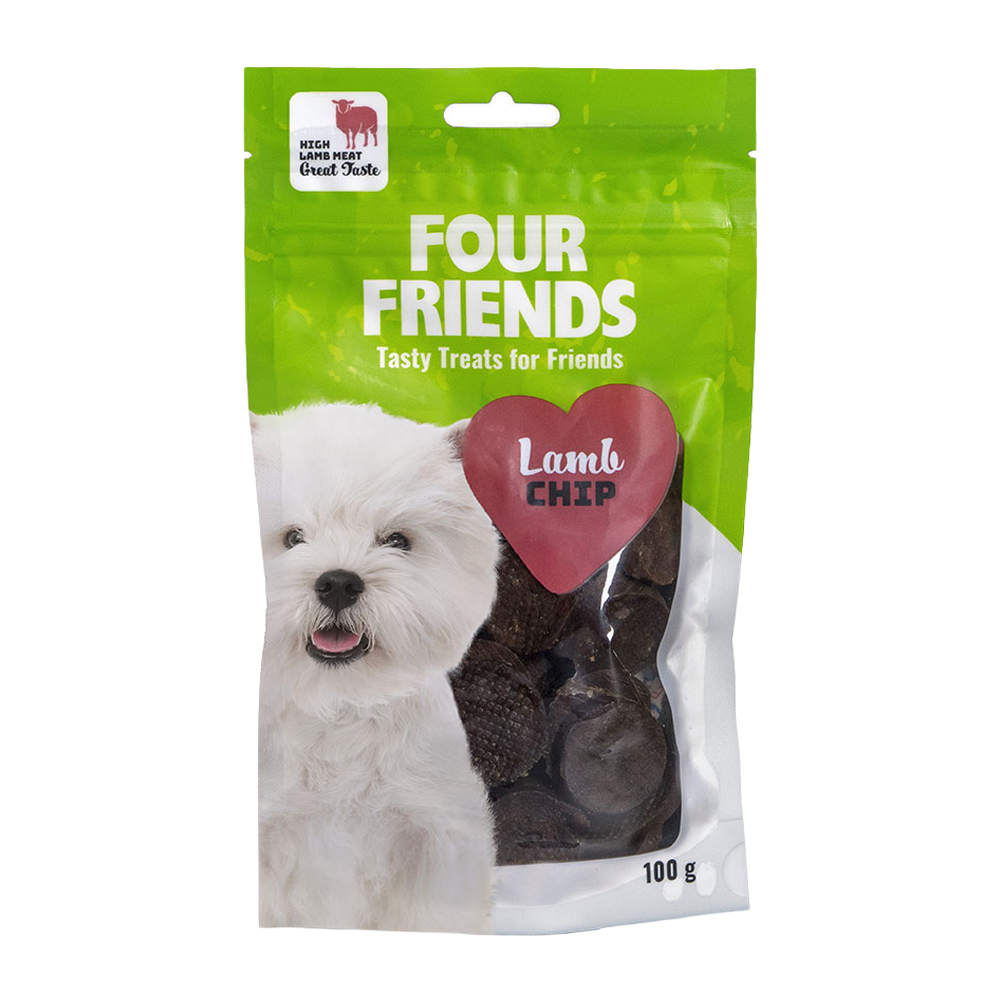 FourFriends Lamm-Chips – 100 g