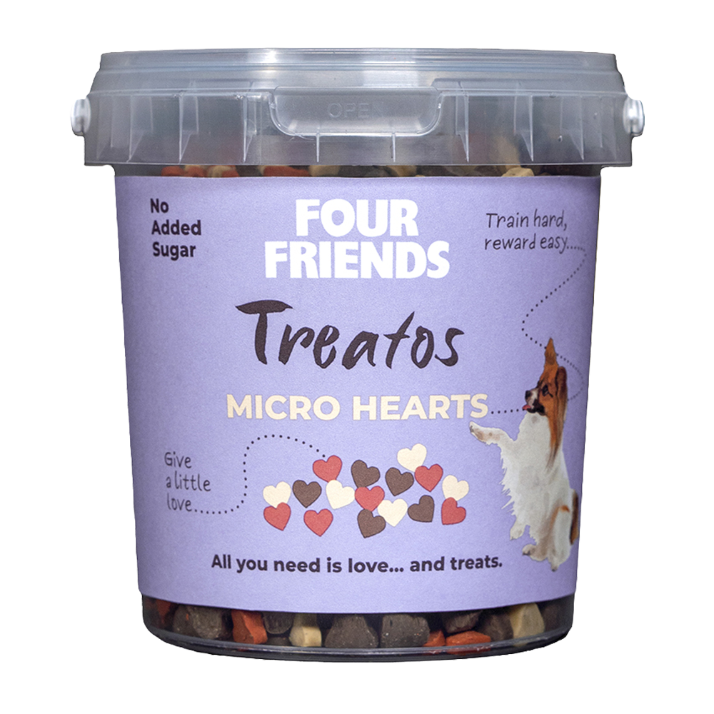 FourFriends Treatos Micro Hearts – 500 g