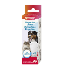 Fingertandborsta Bomull 2pack