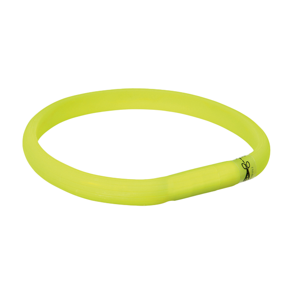 USB-Taschenlampenband Limettengrün – L-XL
