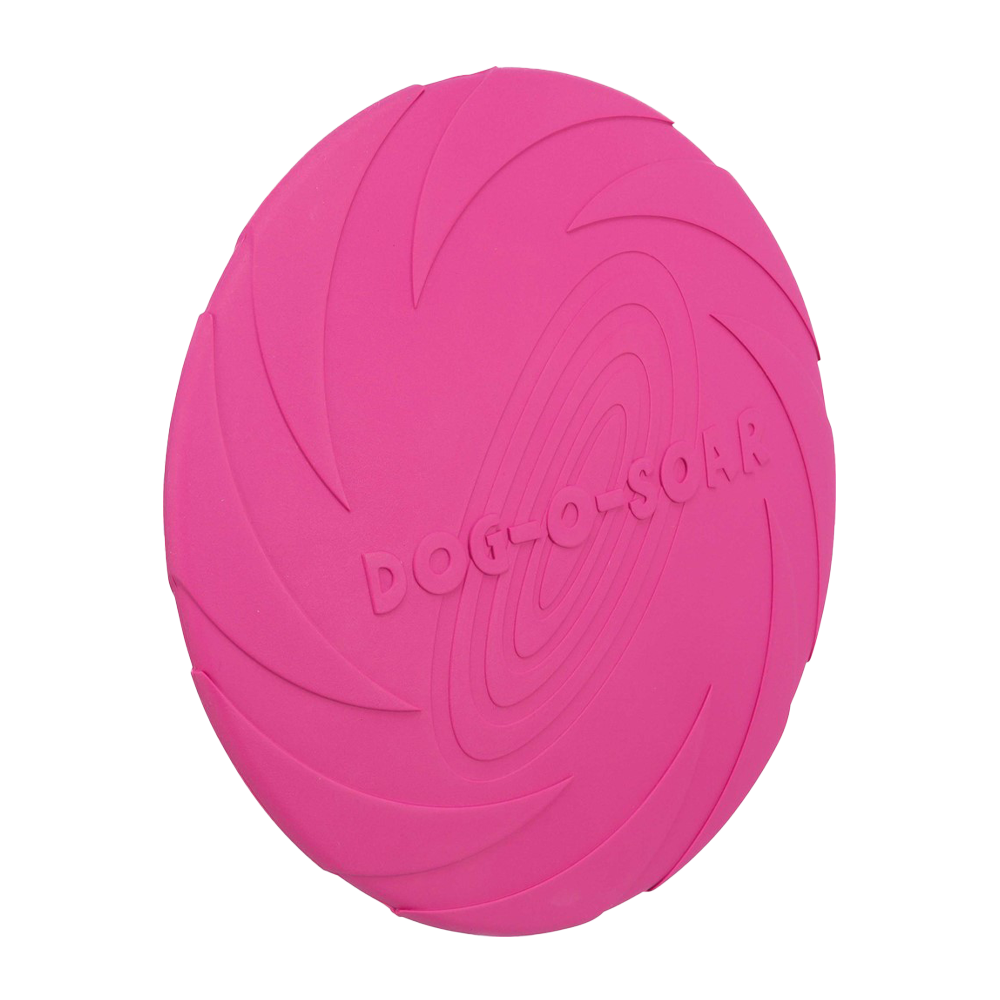 Frisbee Naturkautschuk Rosa – 24 CM