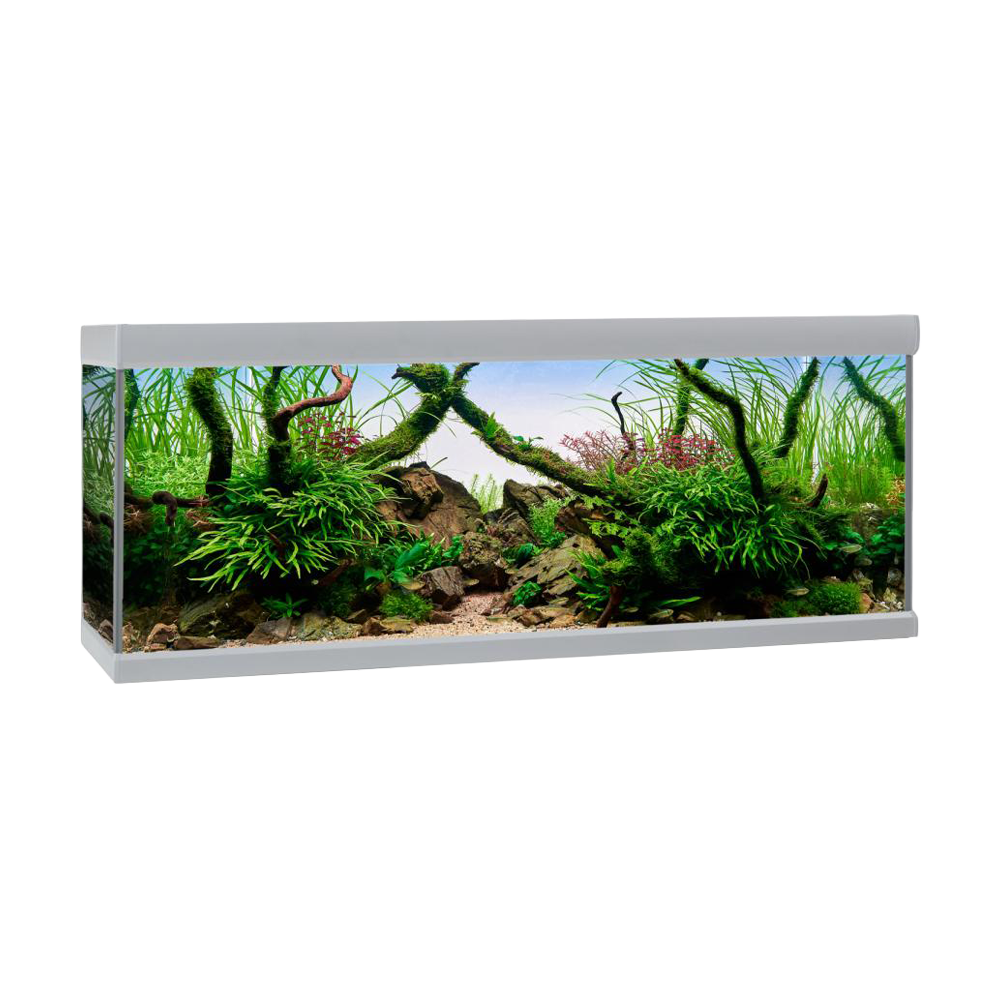 Fusion 325 L Aquarium Silber/Weiß – 130 x 50 x 54 cm