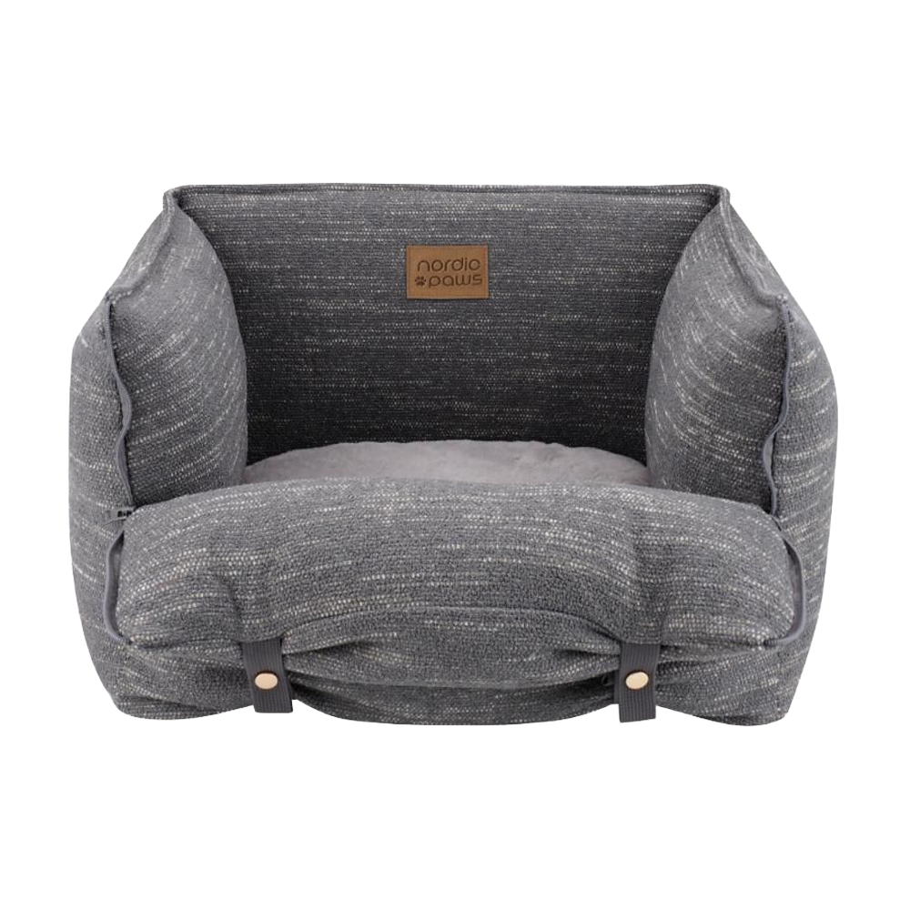 Nordic Paws Cozy Hundebett – Grau