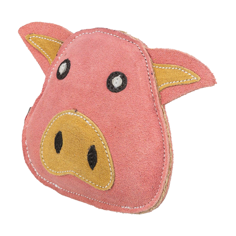 Schwein Leder-Spielzeug – 19 CM