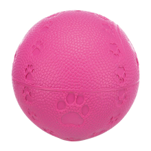 Gummiball M Pfeife Pfotenabdruck – 6 cm