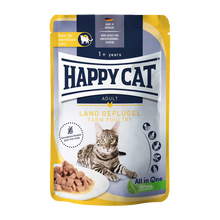 HappyCat Nassfutter/Soße, Geflügel, 85 g