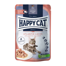 Happycat Nassfutter/Soße Atlantischer Lachs – 85 g