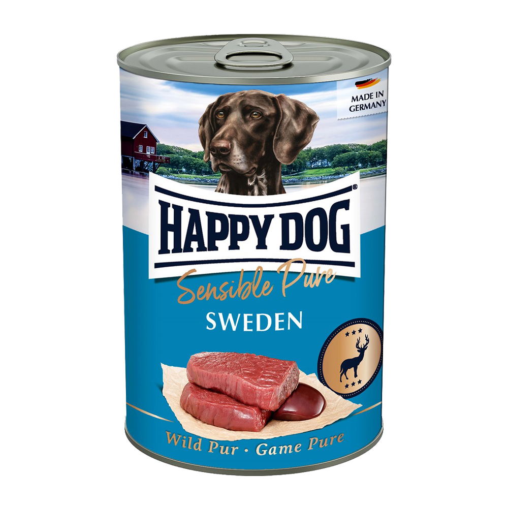Happy Dog Konserv Sweden Vilt | Endast 39 kr! - Zoogiganten