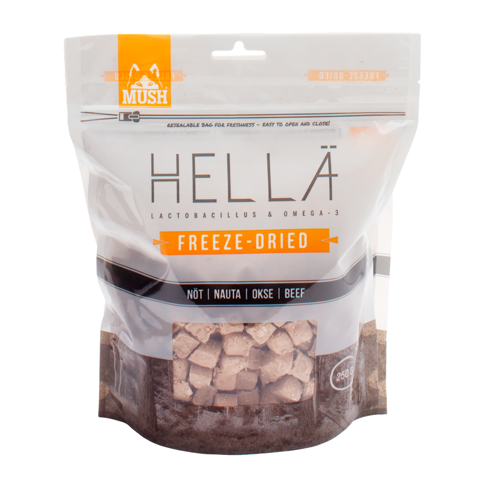 Mush Hellä gefriergetrocknet – Nüsse – 250 g