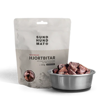 Gefriergetrocknete Hirschstücke – 60 g