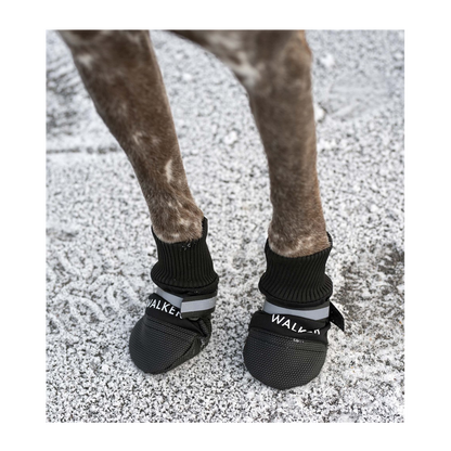 Hundeschuhe Walker Comfort 2er-Pack Schwarz
