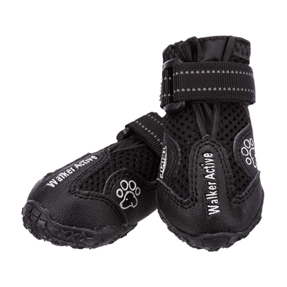 Hundeschuhe Walker Active 2er-Pack Schwarz