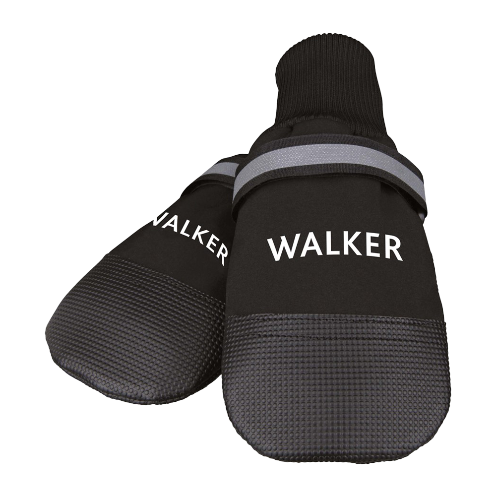 Hundeschuhe Walker Comfort 2er-Pack Schwarz