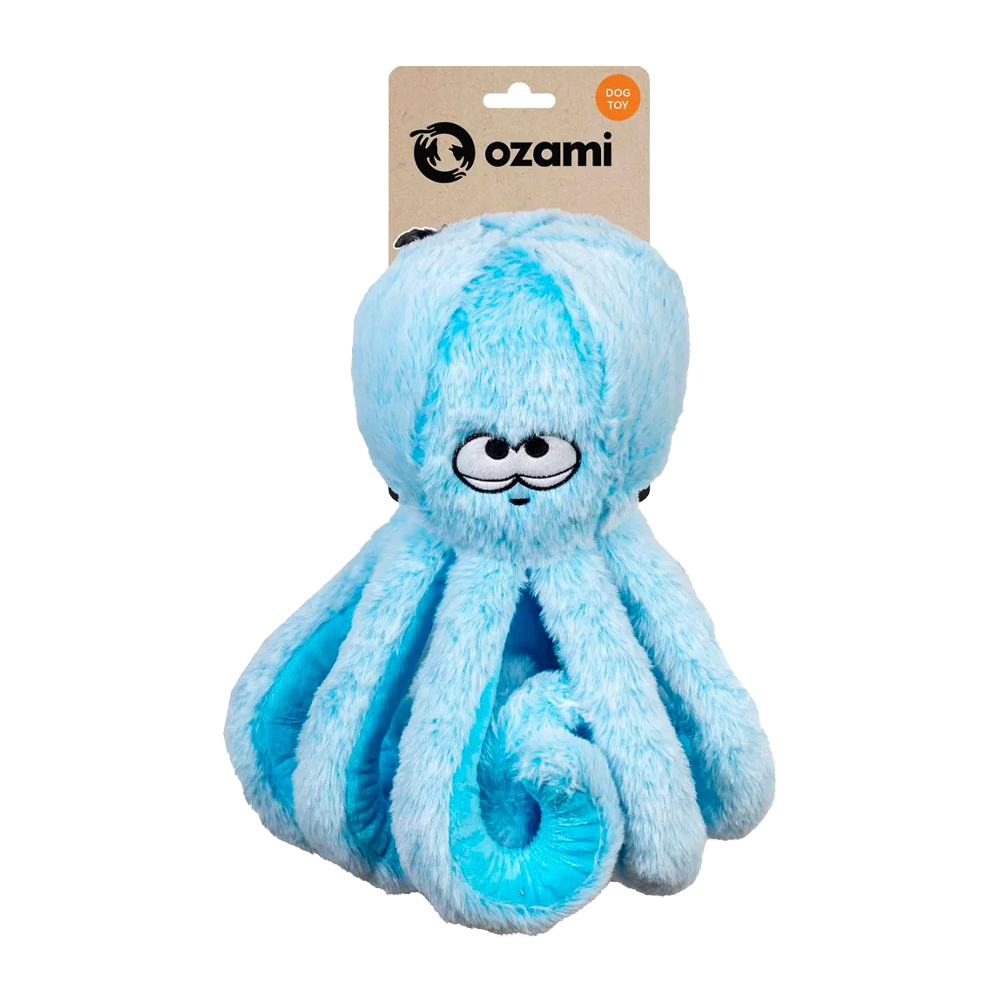 Hundleksak Blå Bläckfisk - 60 CM