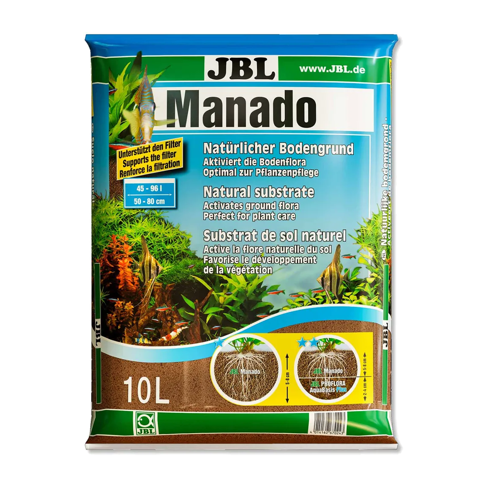 JBL Manado Bottensubstrat - 10 L | Endast 269 kr! - Zoogiganten