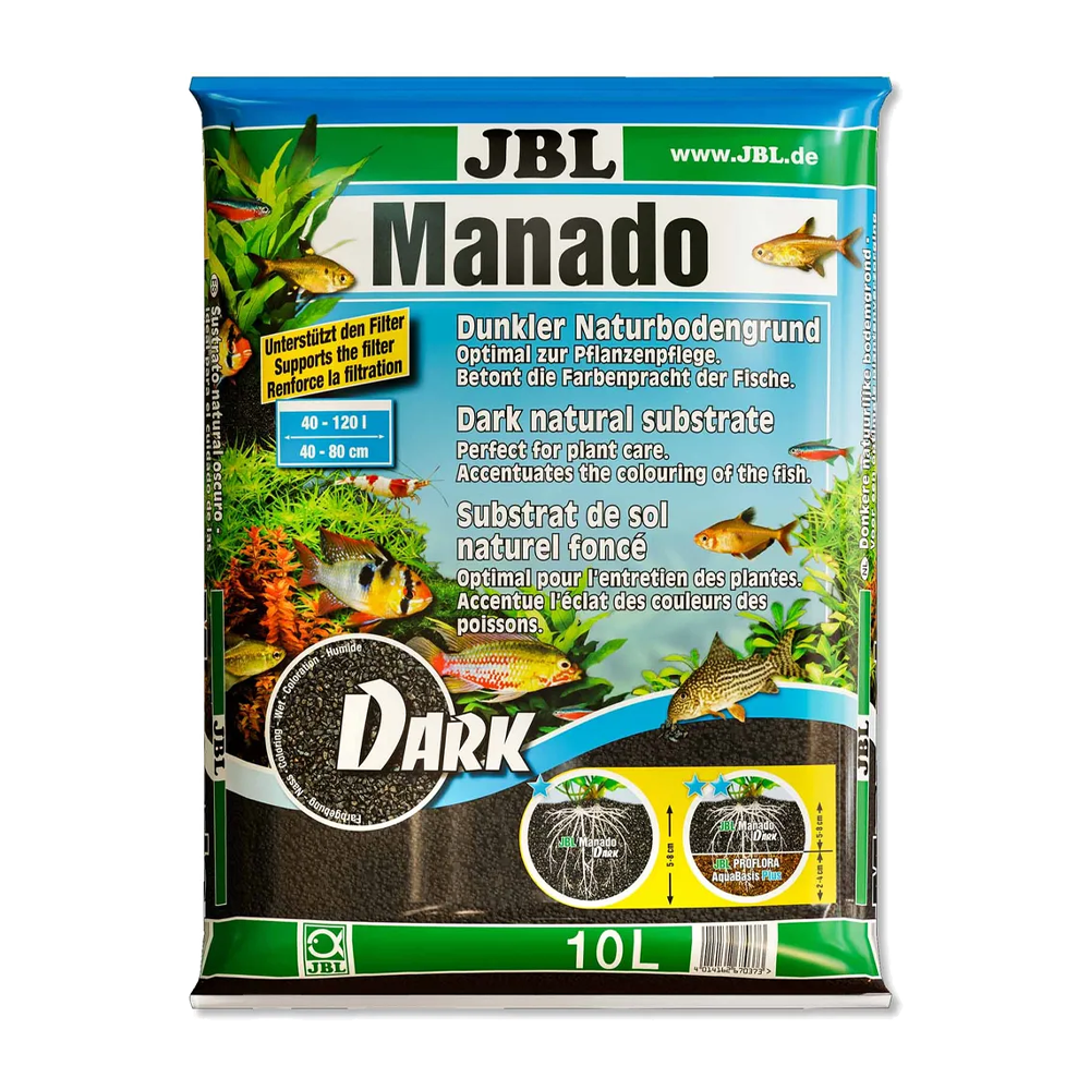 JBL Manado Dark Bottensubstrar - 10 L | Endast 379 kr! - Zoogiganten