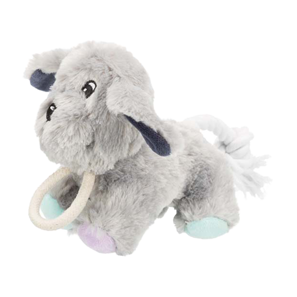 Junior Hund mit Seil Plüsch – 24 CM