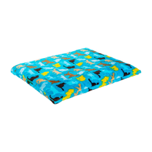 Juunik Matratze Blau/Katzen M – 70 x 45 cm