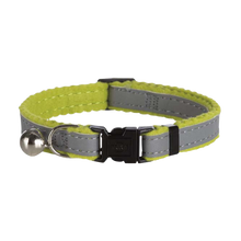 Katzenhalsband Reflex Schnellverschluss Glöckchen Blau
