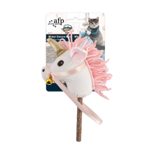 Kattleksak Hobby Horse Silver Rider White