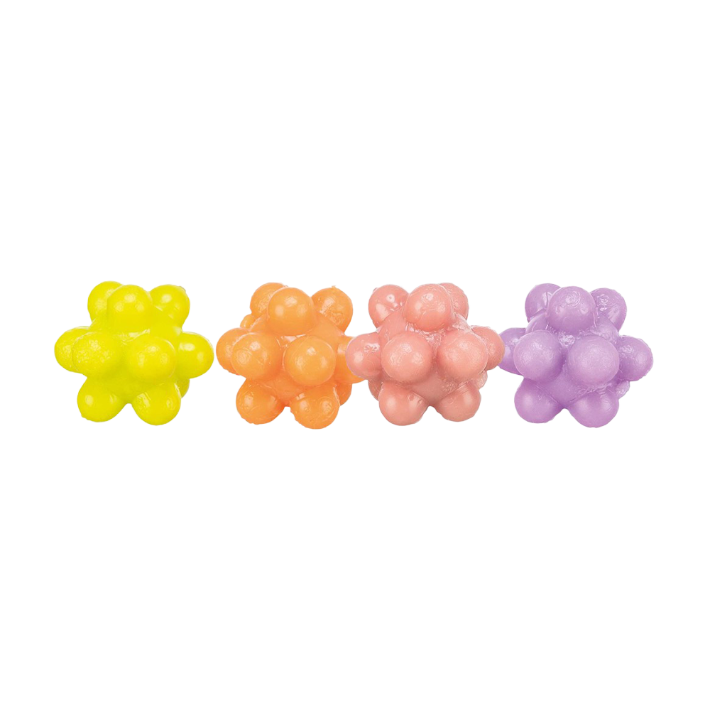 Katzenspielzeug Knopfball 4er-Pack – 3,3 cm