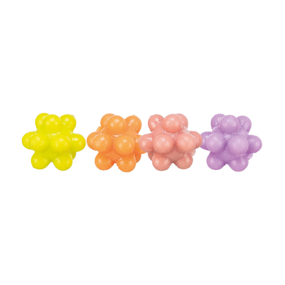 Katzenspielzeug Knopfball 4er-Pack – 3,3 cm
