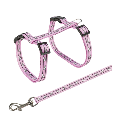 Katzenharness + Leine 24–45 cm