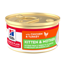 Science Plan Kitten&Mother Tender Mousse mit Huhn&tk – 24x85 g