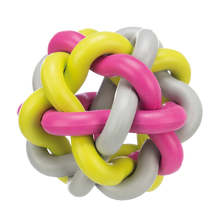 Knotenball Spielzeug aus Gummi – 10 cm