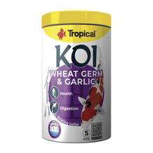 Tropical New Koi Wheat Germ & Garlic Pellet Size S