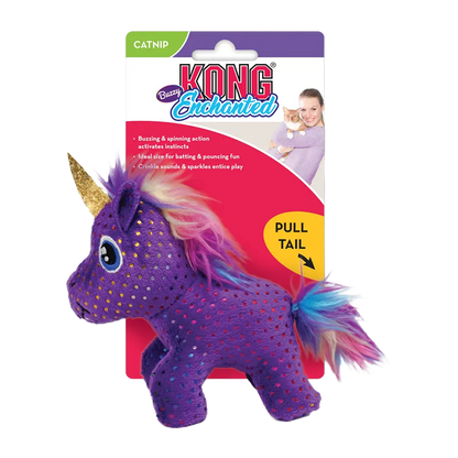 Kong Enchanted Buzzy Unicorn – 11 x 5 x 9 cm