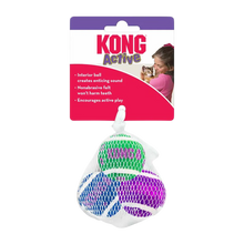 Kong Cat Active Tennisball mit Glöckchen Ö – 4 cm