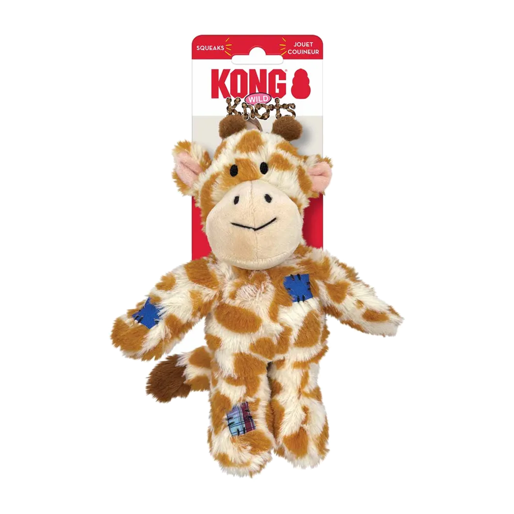 Kong Wild Knots Giraffe S/M – 24 x 20,5 x 9 cm