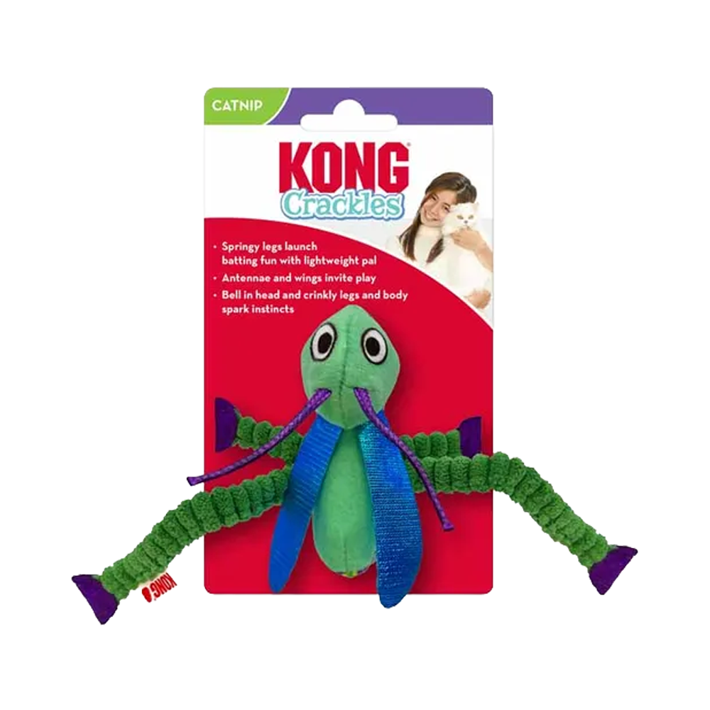 Kong Crackles Grasshopper – 15 x 15 x 5 cm