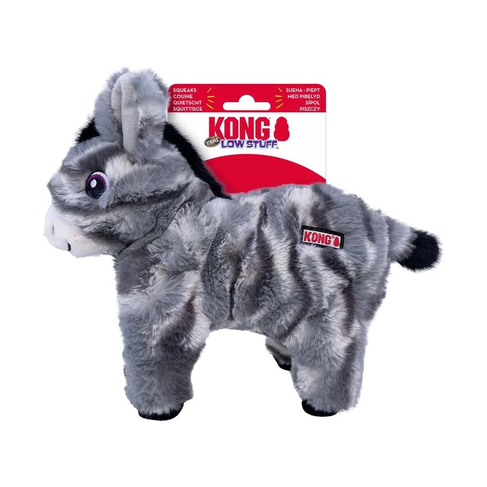 Kong Low Stuff Stripes Donkey – 25 x 27 x 8,5 cm